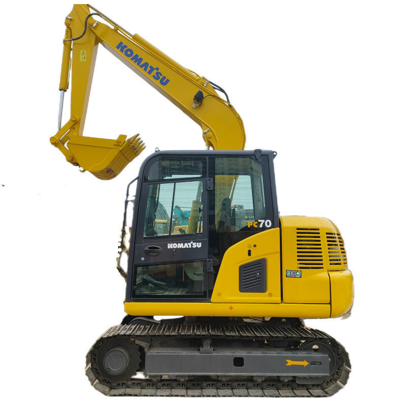 PC70 KOMATSU Gebruikt Mini Excavator 6,5 ton Mini Crawler Excavator Agriculture
