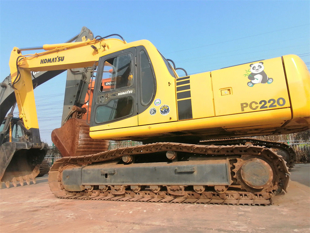 Het Gebruikte KOMATSU Graafwerktuig van KOMATSU Pc220 22 Ton van het de Oorsprongs het Kleine Kruippakje van Japan Graafwerktuig