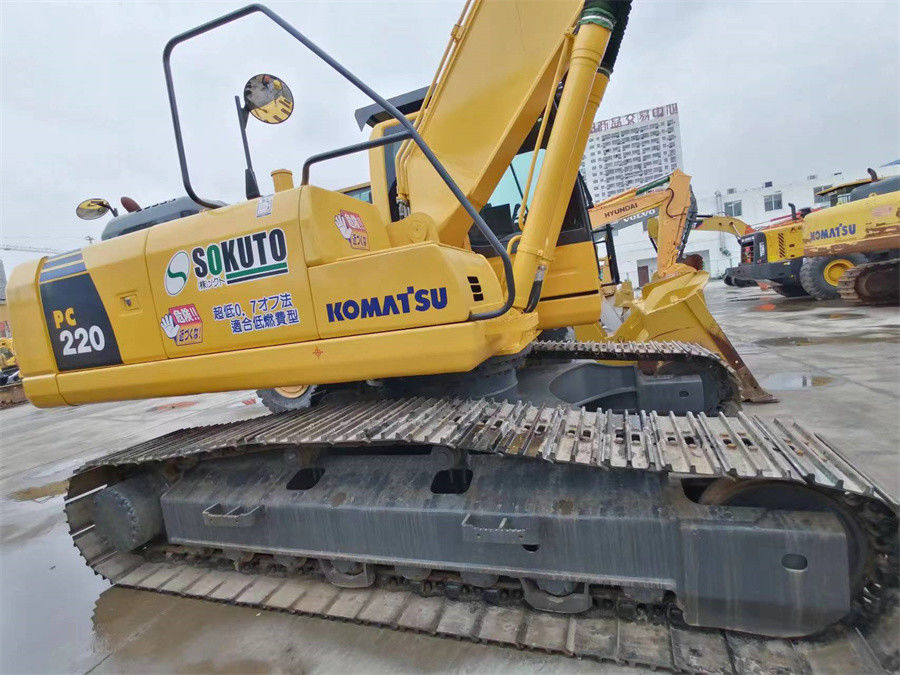 Het Gebruikte KOMATSU Graafwerktuig van KOMATSU Pc220 22 Ton van het de Oorsprongs het Kleine Kruippakje van Japan Graafwerktuig