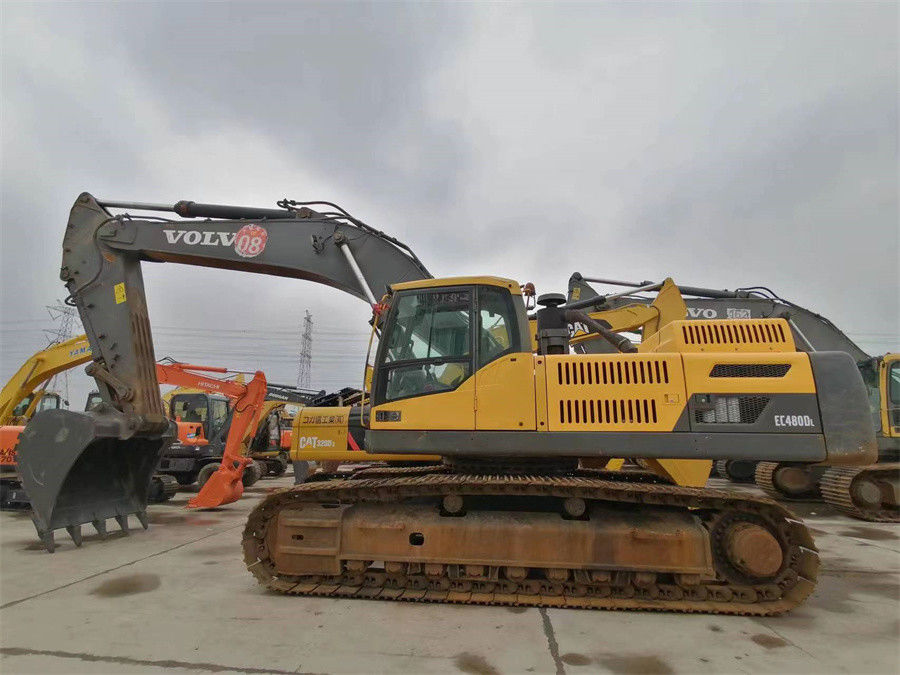 Hydraulisch Gebruikt Volvo-Graafwerktuig Volvo Ec 480 het Zweedse Graafwerktuig van het Merk Grote Kruippakje 48 Ton