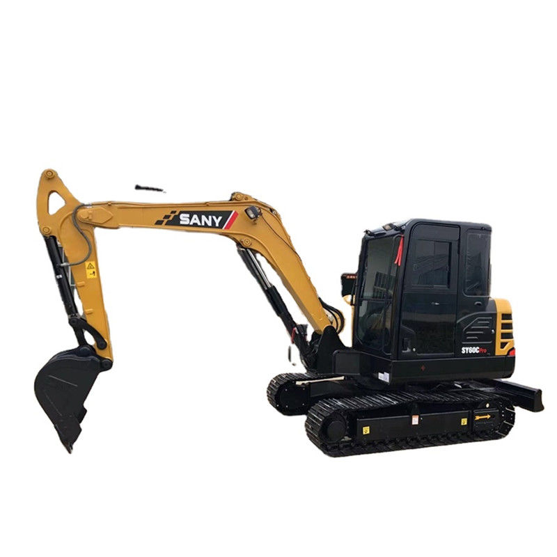 Gebruikt Mini Crawler Hydraulic Excavator Sany SY60C Pro 6 Ton Backhoe Excavator