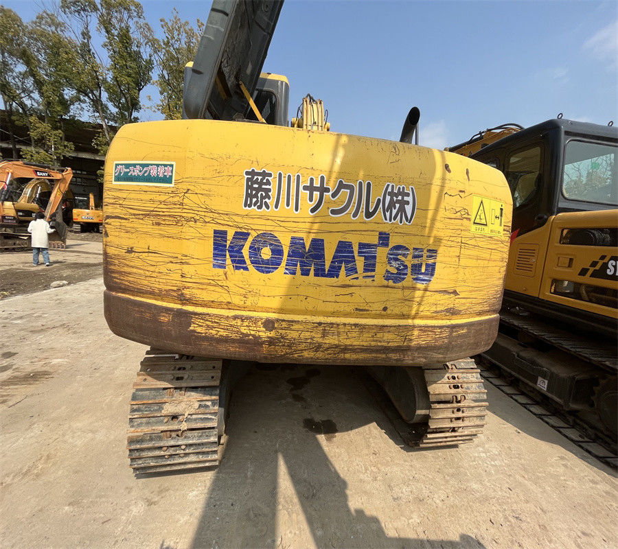 Gebruikte 13 Ton Hydraulic Mini Crawler Excavator KOMATSU pc130-7 Backhoe Graafwerktuig