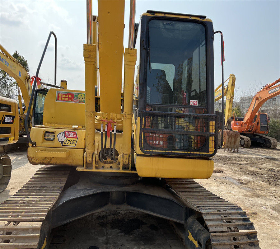 Gebruikte 13 Ton Hydraulic Mini Crawler Excavator KOMATSU pc130-7 Backhoe Graafwerktuig