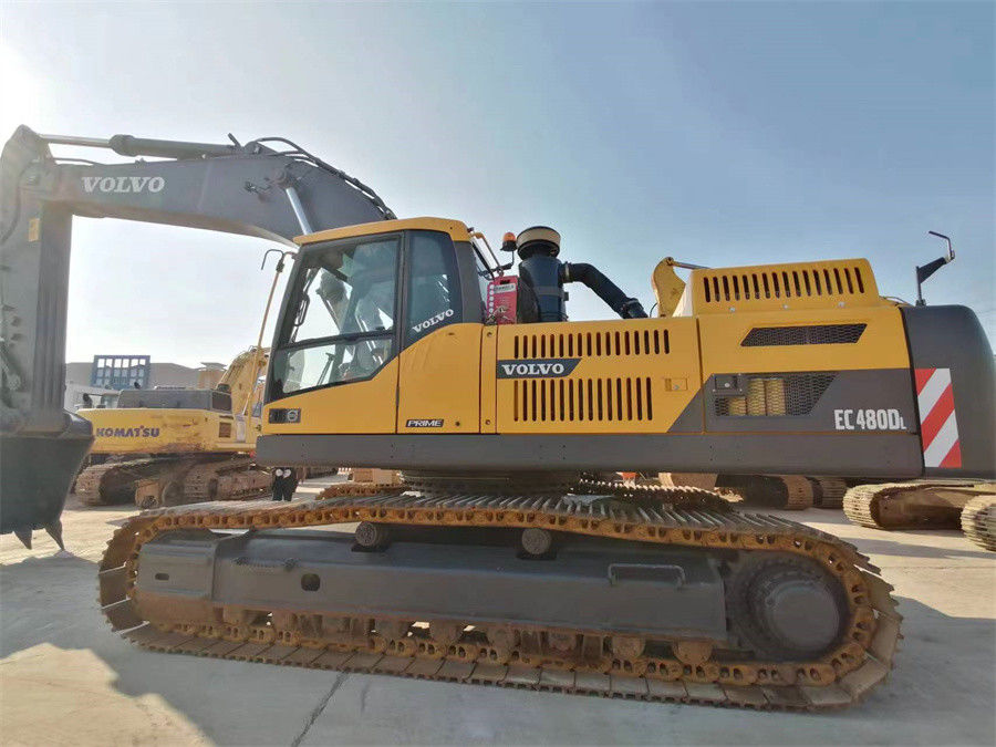 Het Zweedse Merk Gebruikte Graafwerktuig van Volvo Ec480 48 van het Grote Kruippakjeton Graafwerktuig