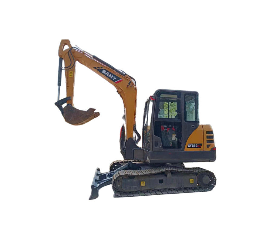SY55C gebruikt Sany-Graafwerktuigsany SY75C Midi Graafwerktuig Mini Digger Excavator