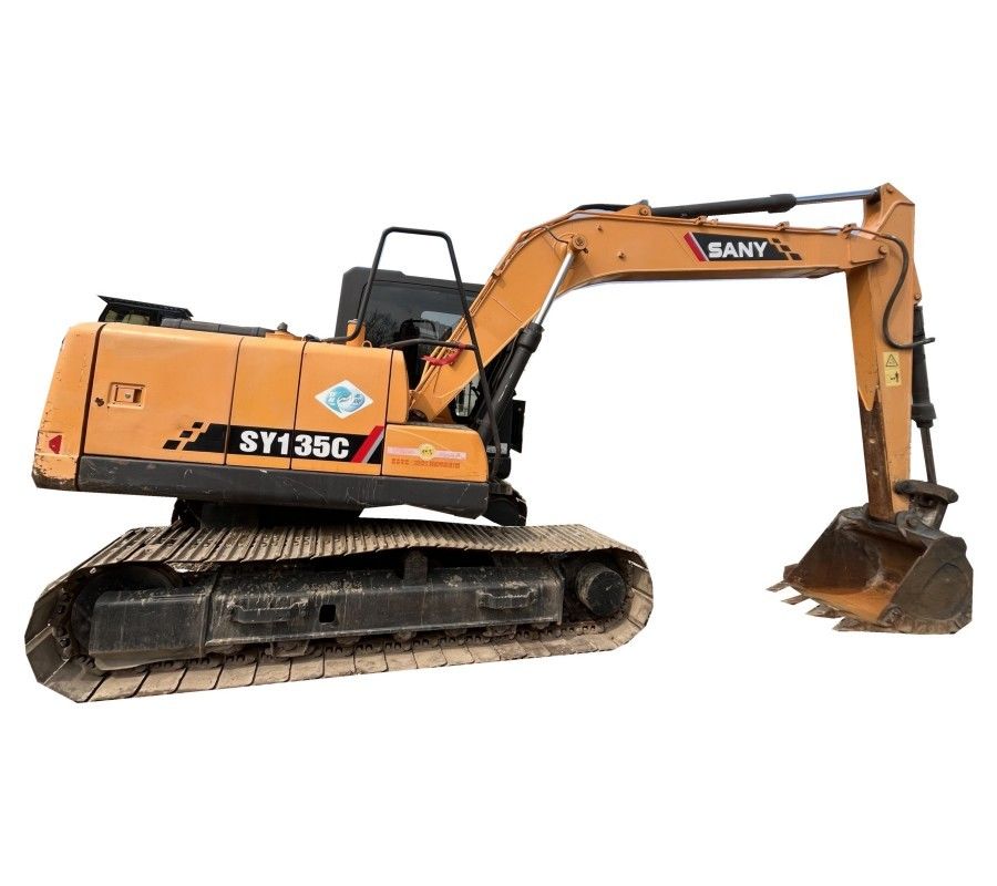 13 Backhoe van Ton Mini Used Sany Excavator SANY SY135C Hydraulisch Kruippakjegraafwerktuig