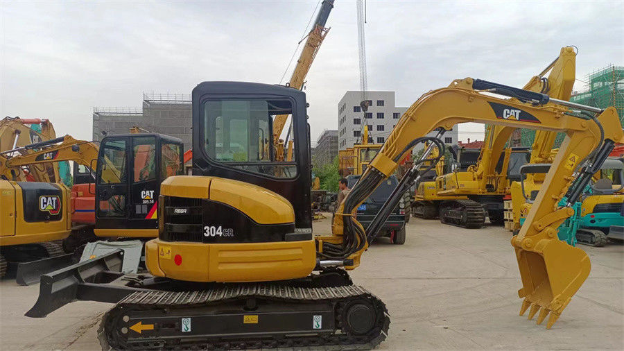 Mini 4 Ton Gebruikt Caterpillar Graafmachine Hydraulisch Kruippakje Graafmachine 304C CR Caterpillar
