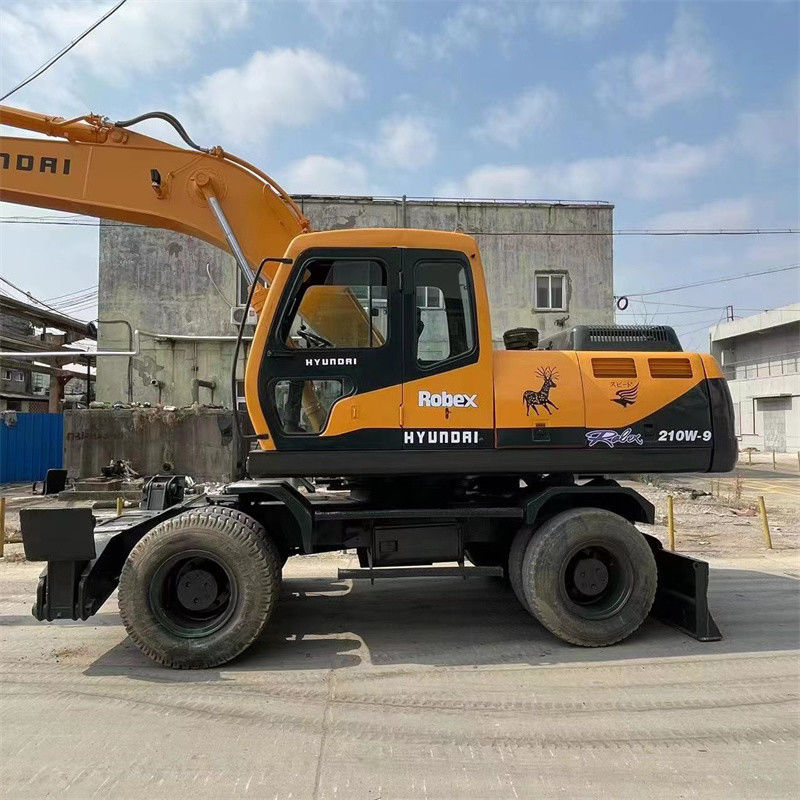 R210W 9 Hyundai-de Plichts Werkend Gewicht van Limited Sites Heavy van het Wielgraafwerktuig 22 Ton