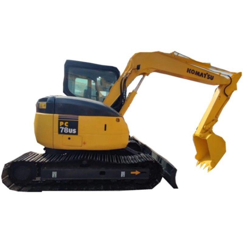 KOMATSU PC78US 6 Gebruikt Mini Excavator 7 Ton Second Hand Crawler Excavator