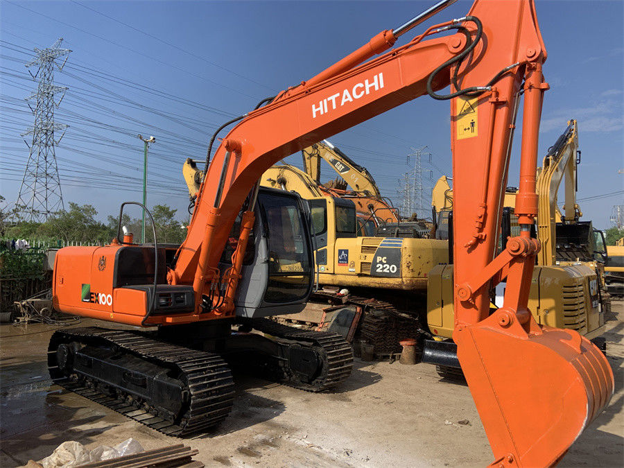Gebruikt Hitachi-Graafwerktuig EX100 5 de Tweede Hand Hydraulisch Graafwerktuig van Midi 10 Ton