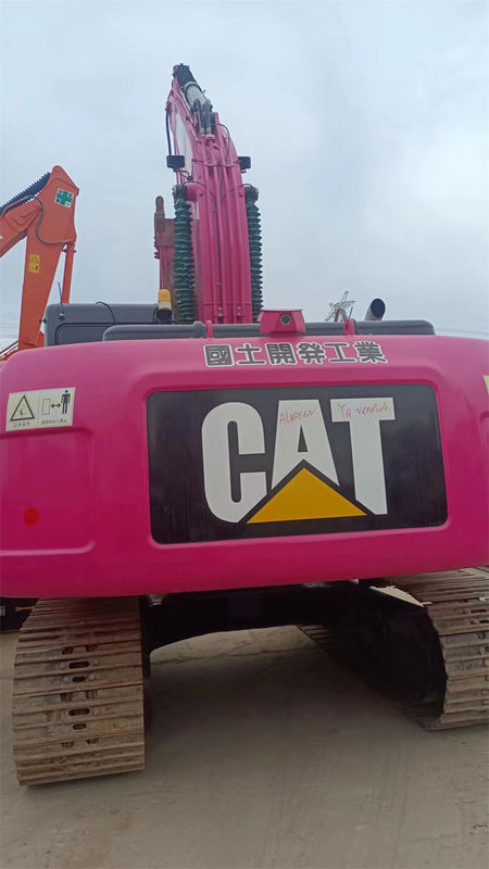 Kruippakje Gebruikte de Aarde Bewegende Machines Roze Caterpillar 320 320C 320D van KATTEN320d Graafwerktuigen