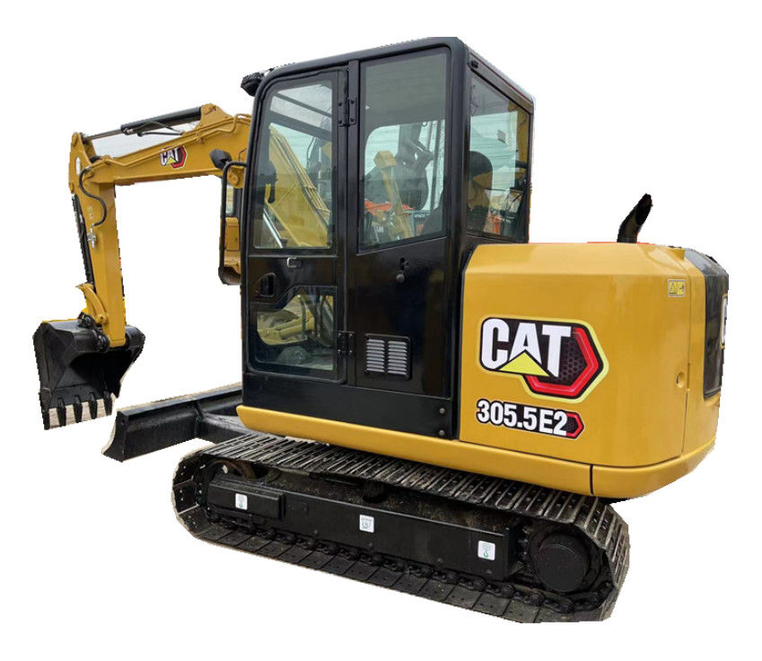 305.5E2 gebruikte CAT Excavators Second Hand Caterpillar 306 307 308 Kruippakjegraafwerktuig