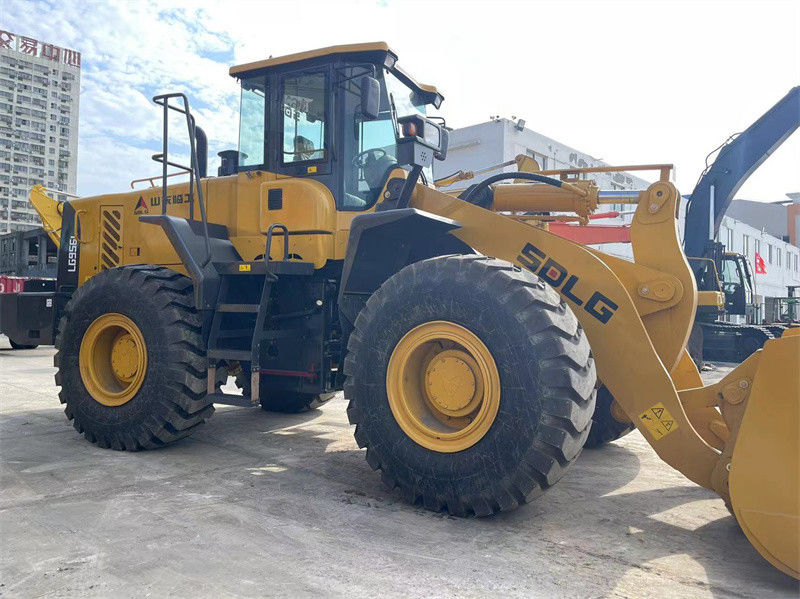 Lader van het de Oorsprongssdlg de LG956L Gebruikte Wiel van China met 17000 - 17250Kg Front End Loader