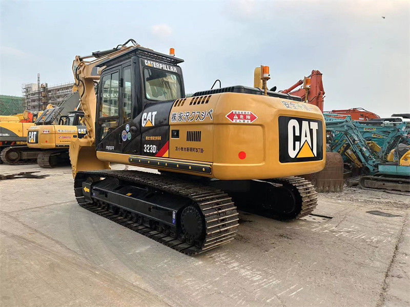 23 Ton Used Cat Crawler Excavator 323D Gebruikt Caterpillar 320 Graafwerktuig 323 325 330