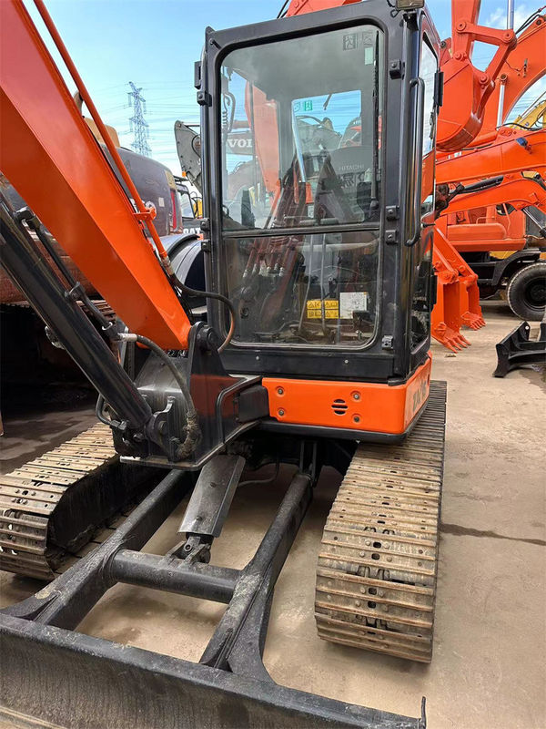 De gebruikte Rode Kleur van Hitachi Zx55 Mini Crawler Excavator Weight 5tons
