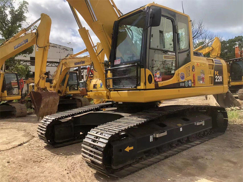 22 het Kruippakjegraafwerktuig PC200 PC220 PC240 van Ton Used Japan Excavator Komatsu PC220-8N1