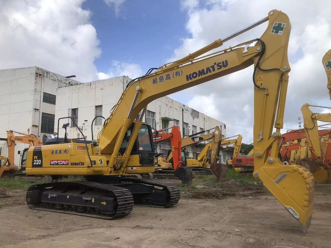 Gebruikt KOMATSU pc220-8 Graafwerktuig 22 van het Tweede Handton Graafwerktuig Komatsu PC220