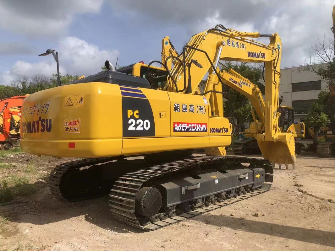Gebruikt KOMATSU pc220-8 Graafwerktuig 22 van het Tweede Handton Graafwerktuig Komatsu PC220