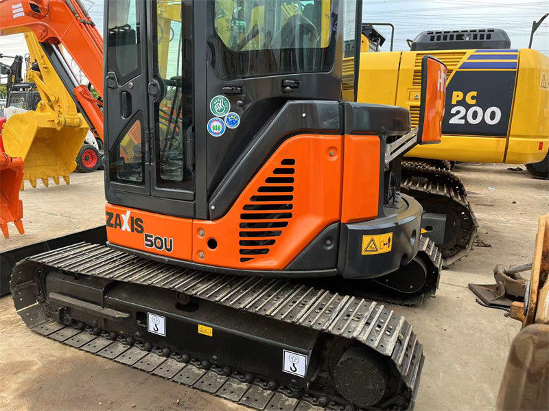 Gebruikte Hitachi ZX50U mini graafmachine Gebruikte 5 ton Hitachi ZX50 mini graafmachine