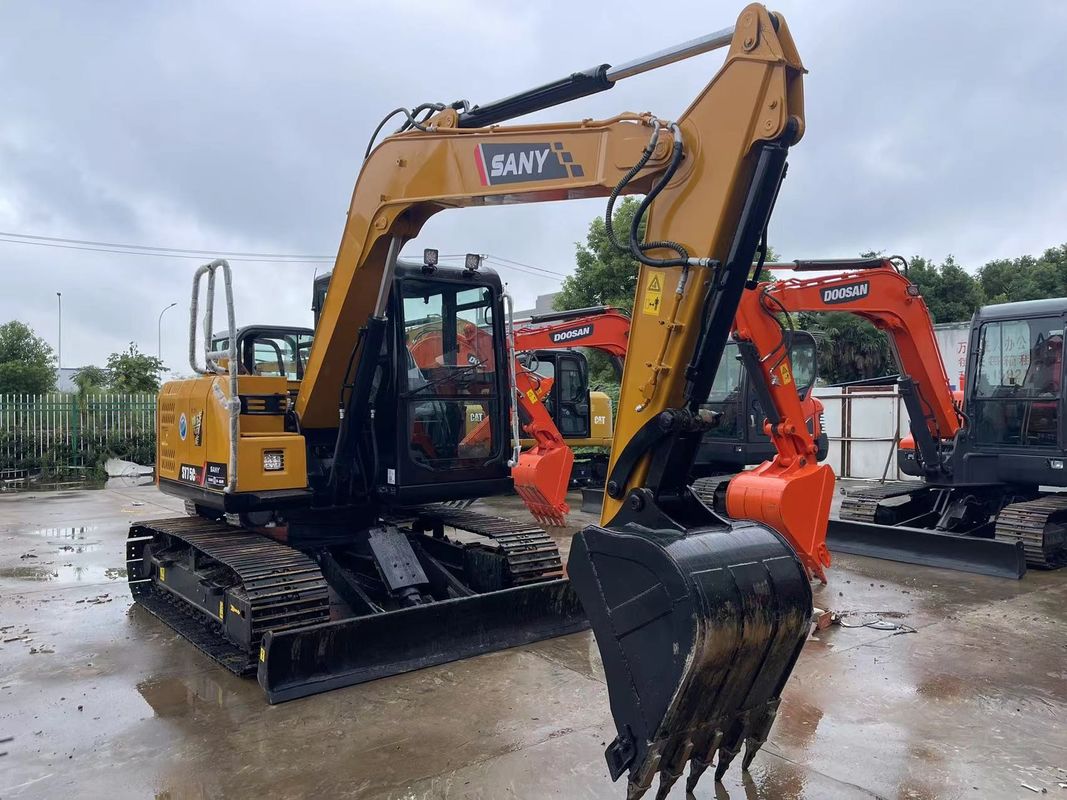 2022 Gebruikte Sany SY75C graafmachine Sany Crawler 7.5 ton Mini-graafmachine