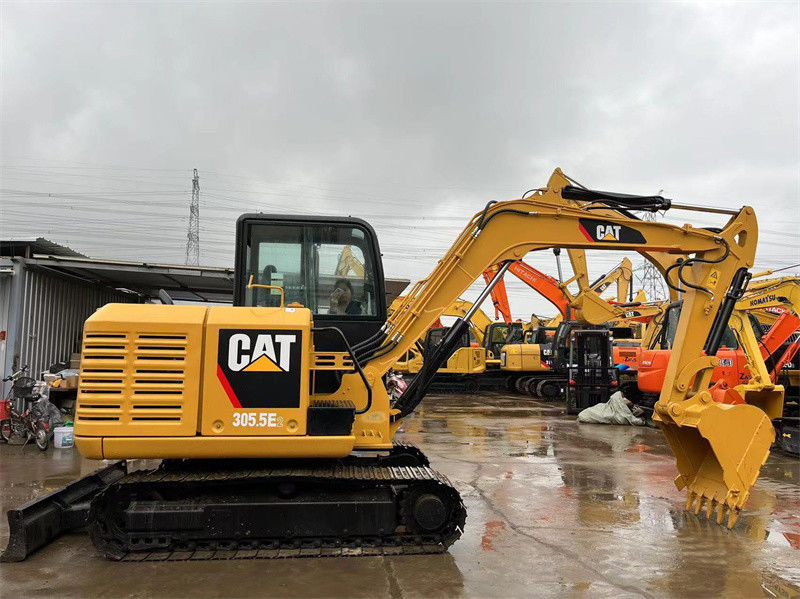 Caterpillar 305.5E2 Digger Gebruikte CAT-graafmachines 305 306 307 308 Crawler-graafmachine