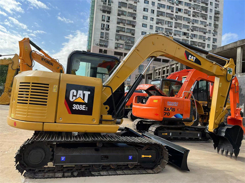 Gebruikte CAT 308E2 Crawler mini graafmachine Gebruikte Caterpillar 306 305 307 308 graafmachine