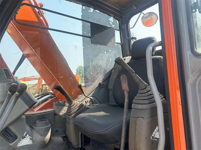 Gebruikte Hitachi ZX75US mini graafmachine Gebruikte 7,5 ton Hitachi ZX75 mini graafmachine graver