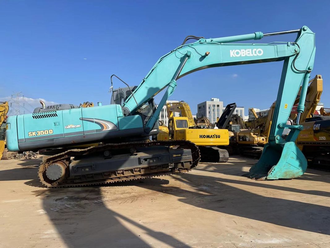 Gebruikte 35 ton grote Kobelco graafmachine SK350LC-8 Schoon Gebruikte graafmachines In voorraad