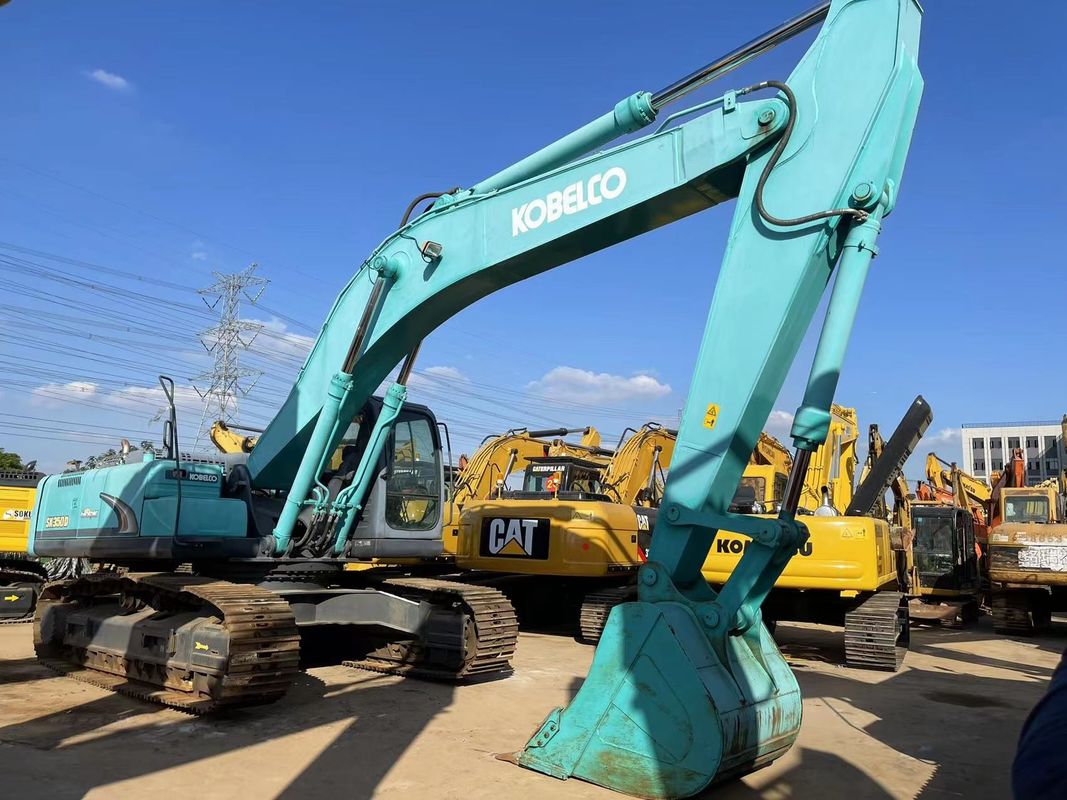 Gebruikte 35 ton grote Kobelco graafmachine SK350LC-8 Schoon Gebruikte graafmachines In voorraad