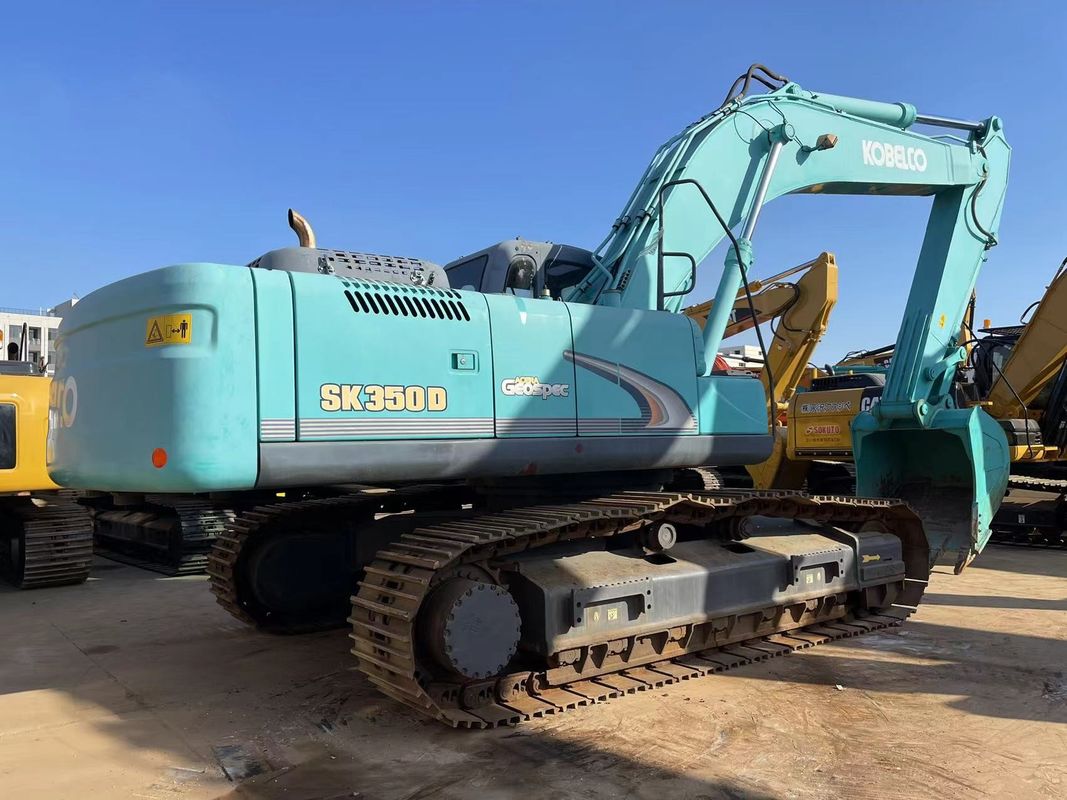 Gebruikte 35 ton grote Kobelco graafmachine SK350LC-8 Schoon Gebruikte graafmachines In voorraad