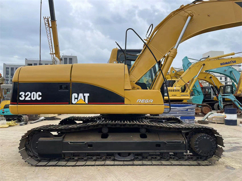 Oorspronkelijke gebruikte CAT 320C graafmachine tweedehands Caterpillar 320 320D 320GC graafmachine