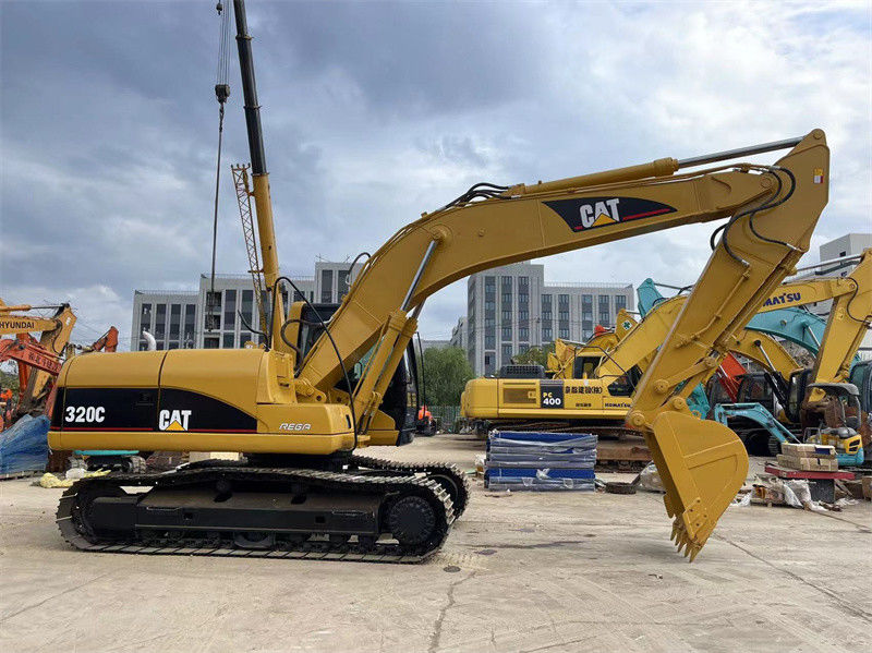 Oorspronkelijke gebruikte CAT 320C graafmachine tweedehands Caterpillar 320 320D 320GC graafmachine