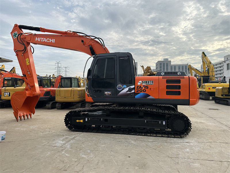 Gebruikte Hitachi ZX200LC graafmachine Japan Oorsprong Gebruikte Hitachi Zx200 20 ton graafmachine