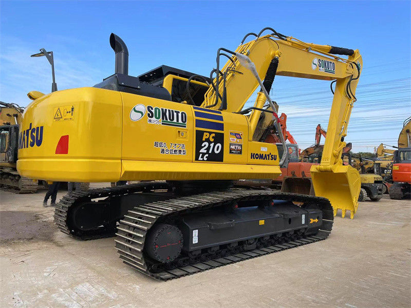 21 ton Gebruikte Japan Crawler Excavator Komatsu PC210LC-8 Excavator Mining Digger