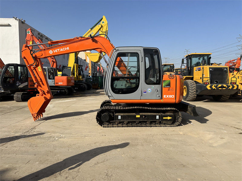 Ex60-5 Gebruikte Hitachi-graafmachine Mini Gebruikte graafmachine 6 ton Hitachi 60