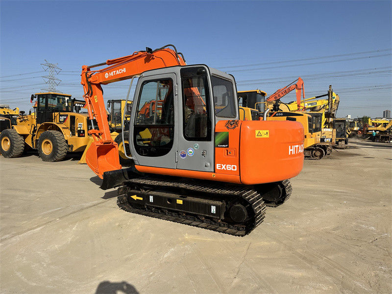 Ex60-5 Gebruikte Hitachi-graafmachine Mini Gebruikte graafmachine 6 ton Hitachi 60