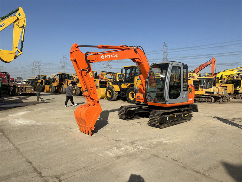 Ex60-5 Gebruikte Hitachi-graafmachine Mini Gebruikte graafmachine 6 ton Hitachi 60