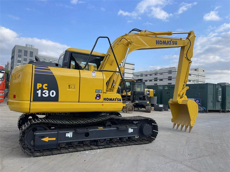 Oorsprong Japan Gebruikte Komatsu graafmachine Tweedehands Komatsu PC130 Crawler Graafmachine
