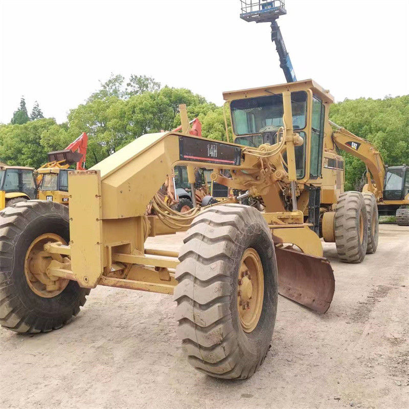 America Origin Caterpillar CAT 14H Motor Grader voor wegbouw Sneeuwverwijder
