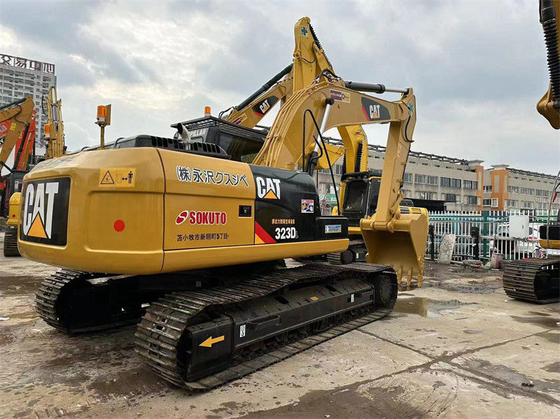 Oorspronkelijke gebruikte CAT Crawler Excavator 323DL Gebruikte Caterpillar 320D 323D Excavator