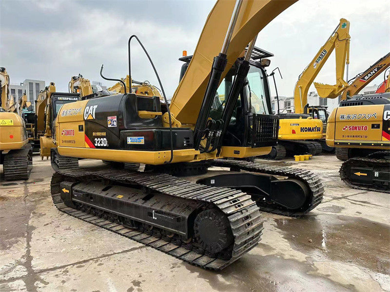 Oorspronkelijke gebruikte CAT Crawler Excavator 323DL Gebruikte Caterpillar 320D 323D Excavator