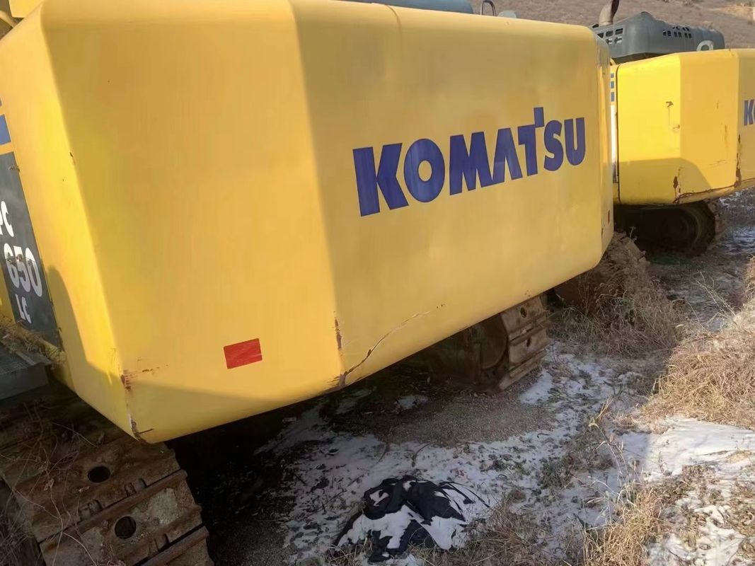 PC650-8R Gebruikte Komatsu graafmachine tweedehands 40 ton grote graafmachine 650 originele verf
