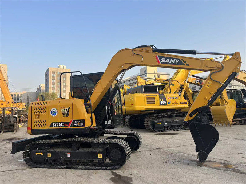 Sany SY75C Pro Gebruikte graafmachine tweedehands 7.5 ton Sany Mini Digger