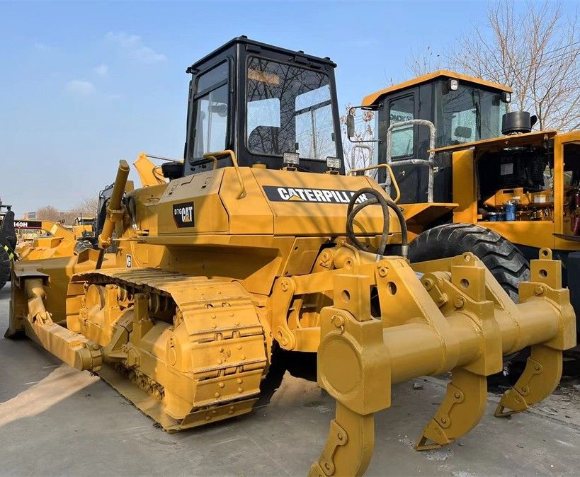 Gebruikte CAT Caterpillar D7G Crawler Tractor Bulldozer in goede staat met lemmet en Ripper