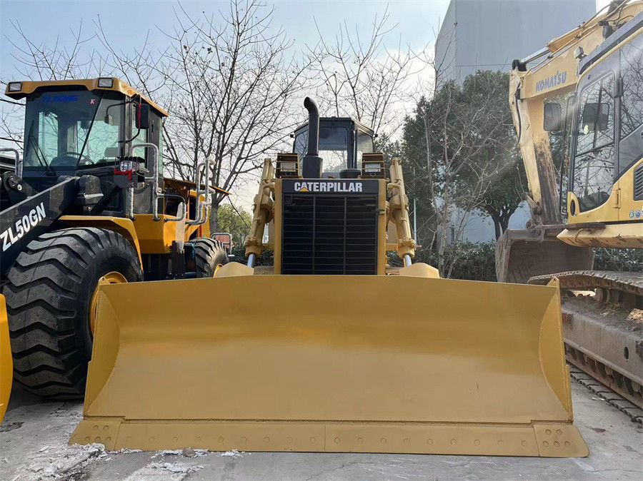 Gebruikte CAT Caterpillar D7G Crawler Tractor Bulldozer in goede staat met lemmet en Ripper