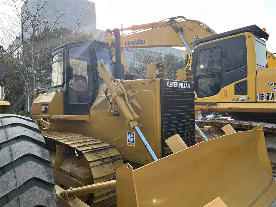 Gebruikte CAT Caterpillar D7G Crawler Tractor Bulldozer in goede staat met lemmet en Ripper