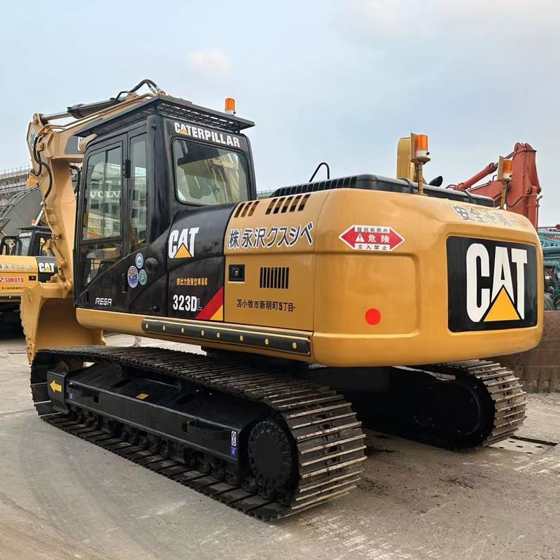 Gebruikte Caterpillar 323DL Hydraulische kruipergraver Gewicht 23 ton CAT C6.6 motor