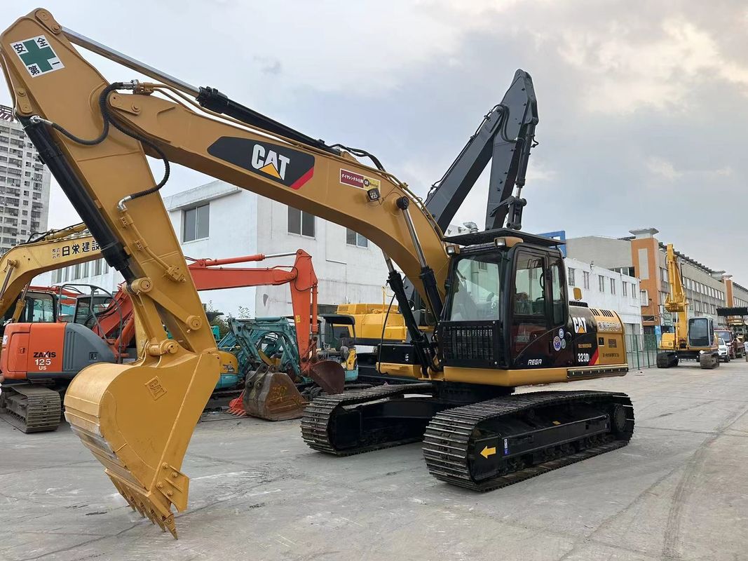 Gebruikte Caterpillar 323DL Hydraulische kruipergraver Gewicht 23 ton CAT C6.6 motor