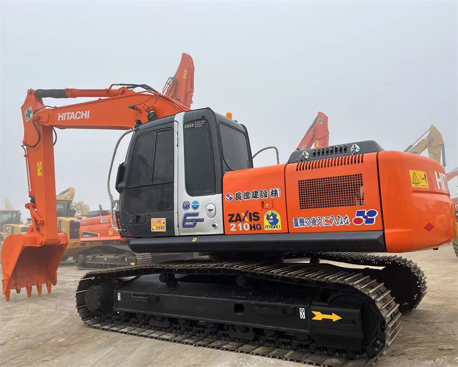 Gebruikte Hitachi ZX210 graafmachine geïmporteerd uit Japan met directe injectie