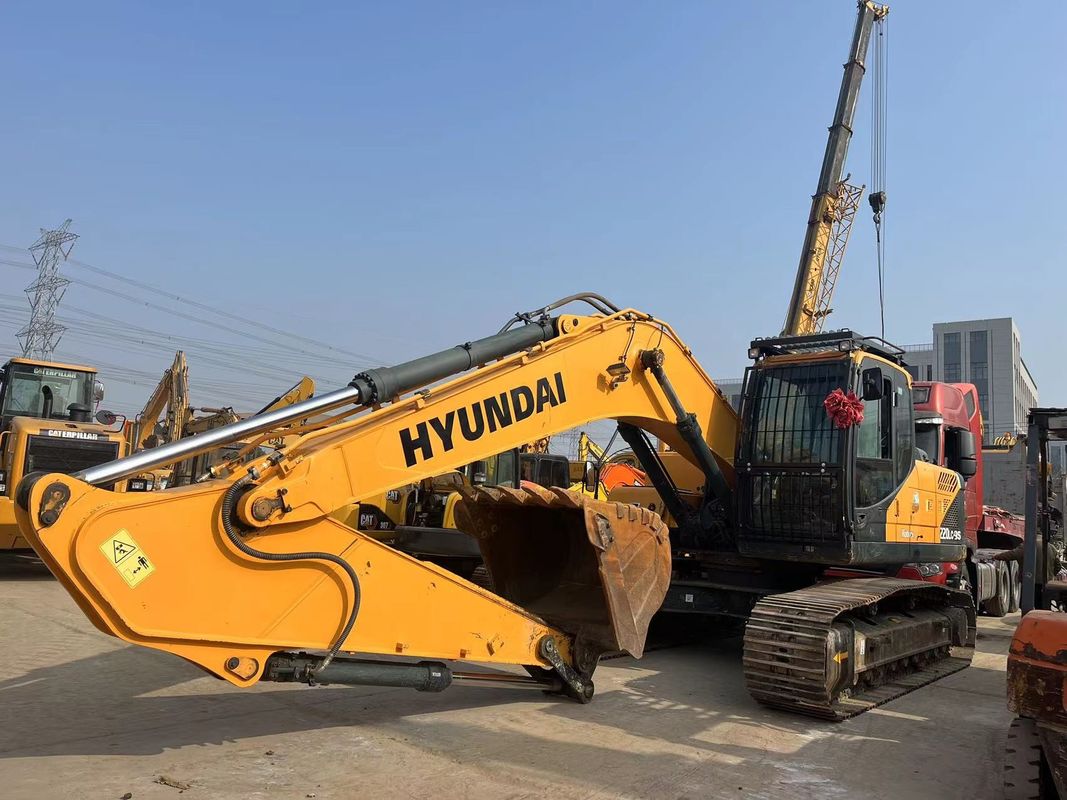 Gebruikte originele Hyundai graafmachine 220LC-9S zware apparatuur 22 ton middelgrote gebruikte graafmachine